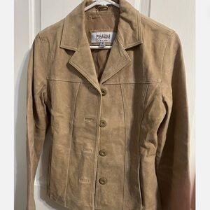 Wilson genuine leather suede jacket - great condition